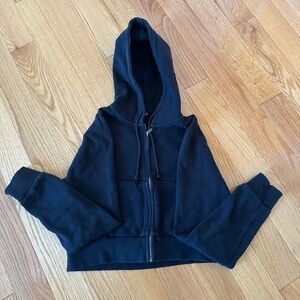 Brandy Melville Cropped Zip-Up